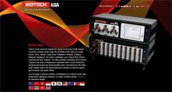 Desktop Screenshot of isotech-asia.com